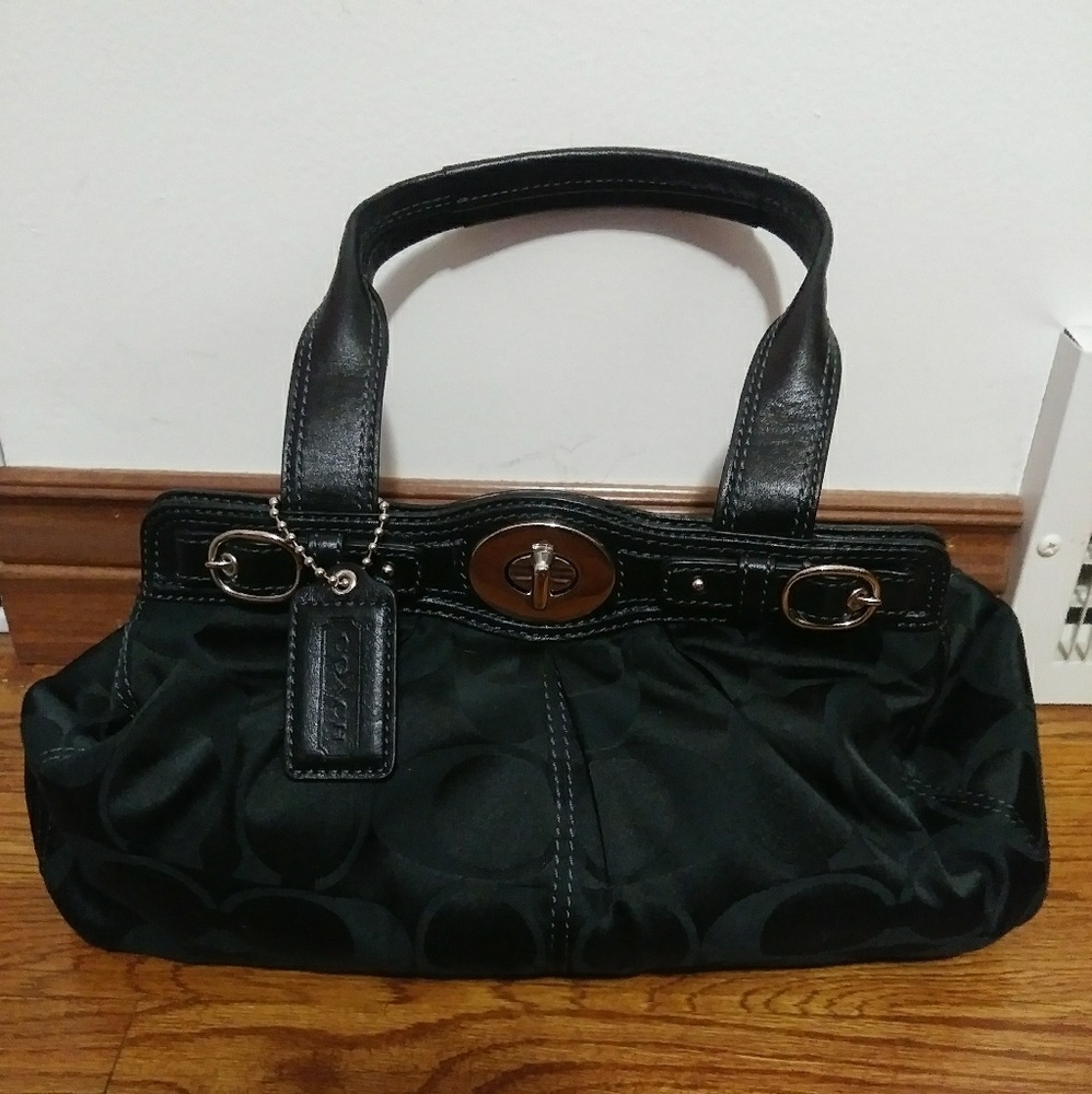 NWOT Coach Black Purse